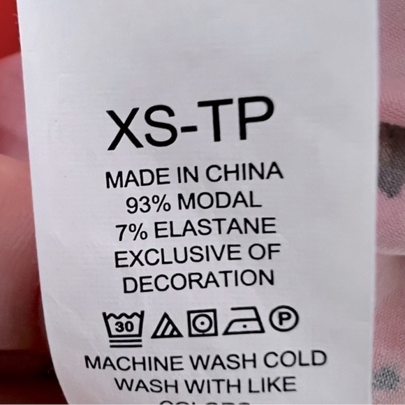 Kate Spade Garden Party Clementine Print Modal Summer Pajama Top XS - Picture 10 of 10